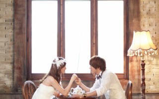 《我们结婚了》徐贤和郑容和公开婚纱照
