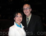 拉瑞‧海恩斯，是一位藝術總監，2011年3月5日晚和太太瓊安（音）一起來觀賞了神韻演出。神韻藝術團精彩的表演給他倆留下了非常深刻的印像。（攝影:林樸/大紀元）