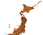 日本福岛第一核电厂爆炸发生后，东京同福岛之间茨城县所测量到的幅射量较高。图为茨城县的地理位置。（图片取自fotolia）