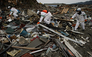 日本灾区清除废墟　继续寻找罹难者遗体