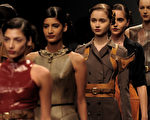 组图：2011年印度时装周 秋冬新品亮相