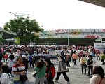 2010臺北國際花卉博覽會開幕以來，吸引超過875萬人次入園參觀。（攝影：周耀宗 / 大紀元）