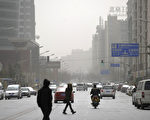 沙尘暴袭北京 空气“重度污染”
