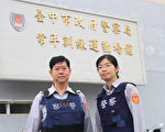 警界父女档比枪法 虎父无犬女