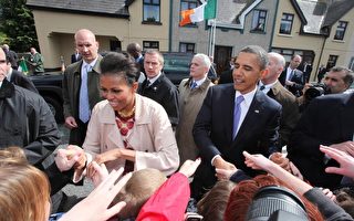 奥巴马抵达爱尔兰  开始欧洲四国访问