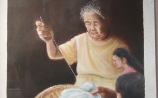 聽語障手指畫家吳政彥手指油畫巡迴展