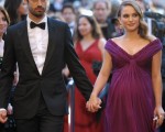 剛剛產下男嬰的好萊塢女星娜塔莉波曼，將孩子取名Aleph。（圖／Getty Images）