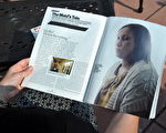 2011年7月25日出版的《新聞週刊》，刊登有卡恩性侵案原告迪亞洛接受採訪的消息。 (KAREN BLEIER/AFP/Getty Images)