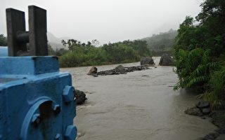 花蓮雨勢大  200處攔水壩被沖毀
