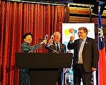 駐英代表處國慶酒會  熱鬧隆重