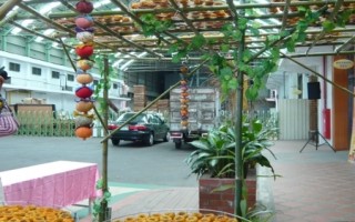 新埔镇柿饼节  农特产品展售