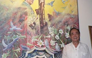 何文杞回顧展  畫業60年見證臺灣民主化