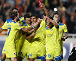 四战两胜两平保持不败的塞浦路斯球队——希腊人竞技，已成为本赛季欧冠最大黑马。(Getty Images)