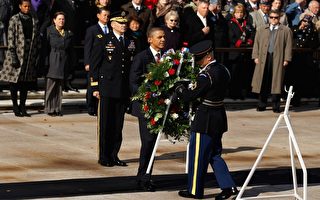 11月11日退伍军人节 奥巴马向老兵致敬