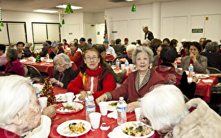 组图：圣地亚哥中华会馆举办圣诞餐会