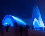 冰雪教堂德國小村閃亮登場