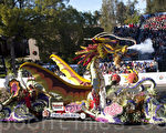 美国2012“玫瑰花车游行” 台湾华航再获奖