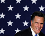 2012年1月3日，美国共和党党内总统初选在爱荷华州鸣枪起跑，马萨诸塞州前州长罗姆尼(Mitt Romney)最被看好，最有望与奥巴马总统争取大位的共和党参选人。（JEWEL SAMAD / AFP）