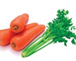 根据韩国翰林大学的最新研究指出，芹菜和红萝卜中含有大量木犀草素，可防制大肠癌发生概率，对于清理肠胃、去除油脂也有很大的效果。（大纪元图片）