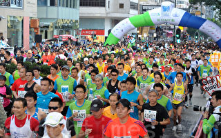 香港馬拉松盛事 7萬人跑破紀錄