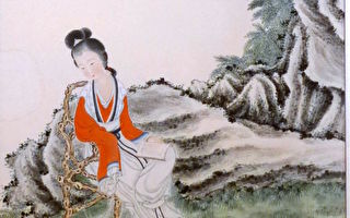 中國傳統畫家章翠英作品-冰清玉潔（圖片來源：作者提供）