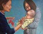楊翠華2012油畫個展 嘉市文化局展出