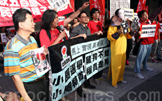 香港政团游行反对小圈子选举