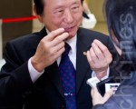 國際扶輪3460地區2005-2006年度地區總監、盟衛橡膠手套公司董事長顧清正。(攝影: 陳柏州 / 大紀元)