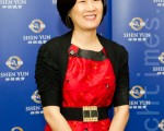 臺灣女性創業研究發展協會理事長、高雄市中小企業榮譽指導員協進會榮譽會長朱淑貞(攝影:羅瑞勳/大紀元)