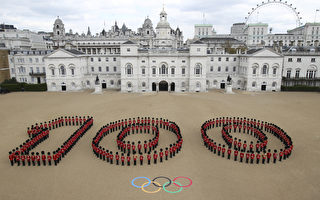 组图：伦敦奥运开幕进入倒数100天