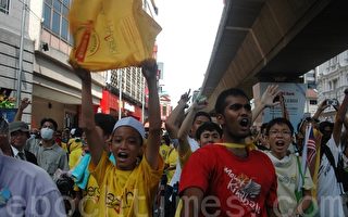 组图：马来西亚428黄绿大集会