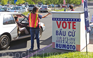 选举日 加州选民兴致低