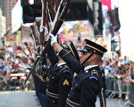 紐約慶祝美國陸軍建軍237周年