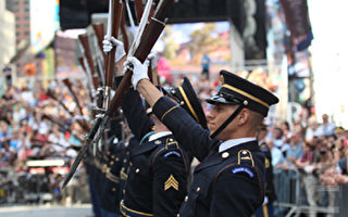 紐約慶祝美國陸軍建軍237周年