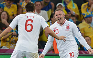 2012欧洲杯：英格兰1：0乌克兰