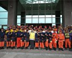 桃园县市携手防灾 吉普车进驻