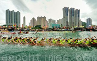 組圖：香港多處賽龍舟迎端午