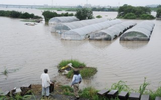 九州暴雨引发土石流 3千居民受困