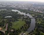倫敦奧運主場館——海德公園空拍圖（Tom Shaw/Getty Images）
