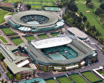 温布尔登网球场空拍图(Tom Shaw/Getty Images)