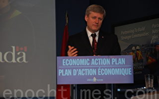 加拿大总理哈珀回应输油管争端