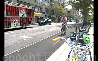华埠新单车道开放 减少交通隐患