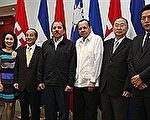 尼加拉瓜总统接见 台立委访团