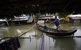 組圖：季風雨肆虐 緬甸水患嚴重