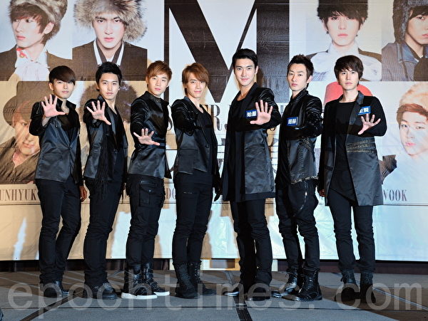 Super junior成員資料照。(攝影:宋碧龍/大紀元) Super junior成員資料照。(攝影:宋碧龍/大紀元)