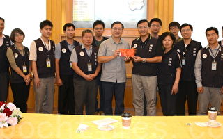 吳志揚肯定環保局稽查人員努力
