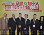 臺加高等教育合作會議 促進學術交流發展