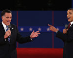 美國有線電視新聞網（CNN）公布總統第2場辯論後民調顯示，奧巴馬的表現較佳。 (Spencer Platt/Getty Images)