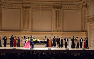 组图： 新唐人“全世界歌剧唱法声乐大赛”音乐会