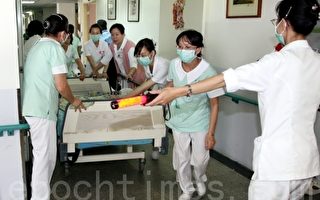 台南大火警惕  中市署医模拟疏散